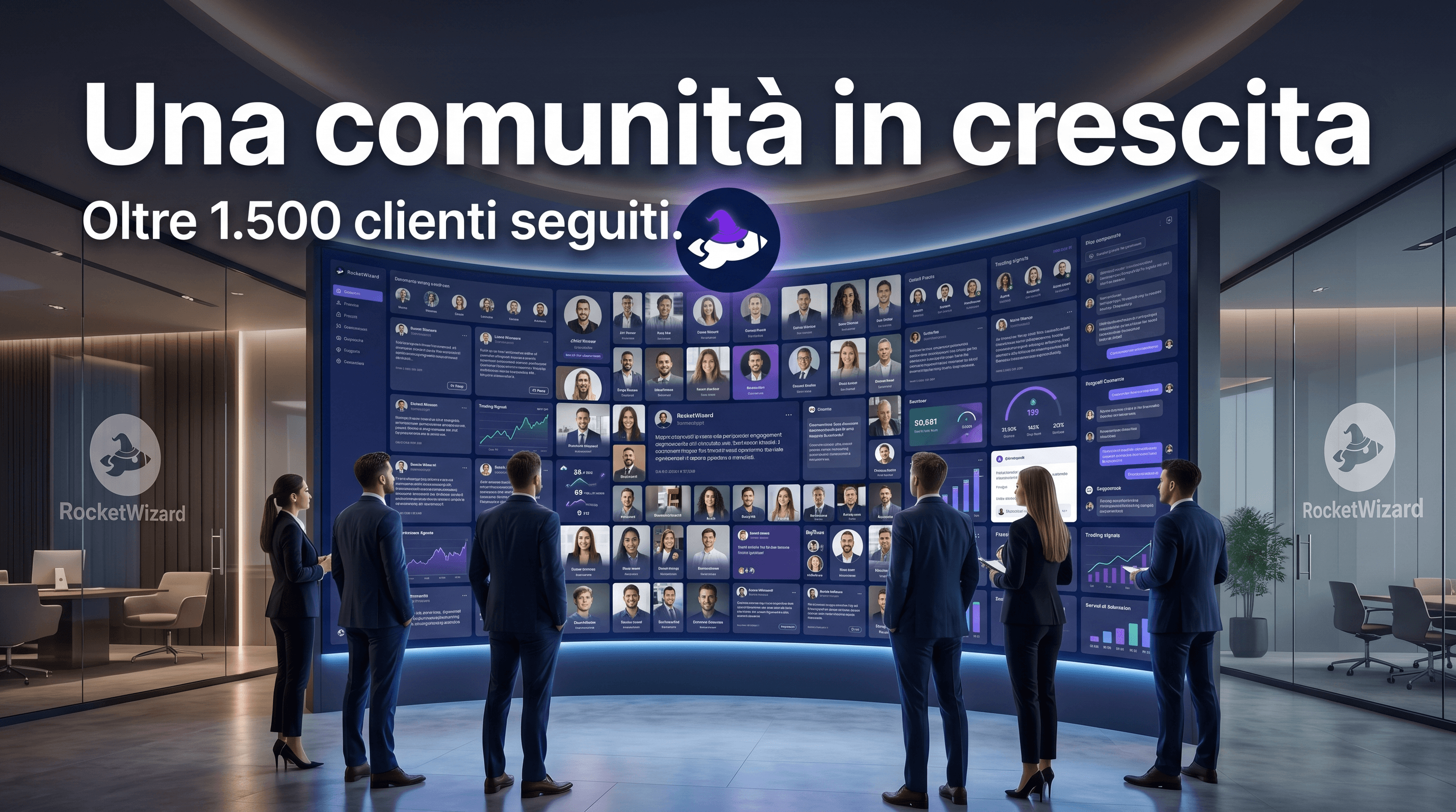 Community RocketWizard in crescita