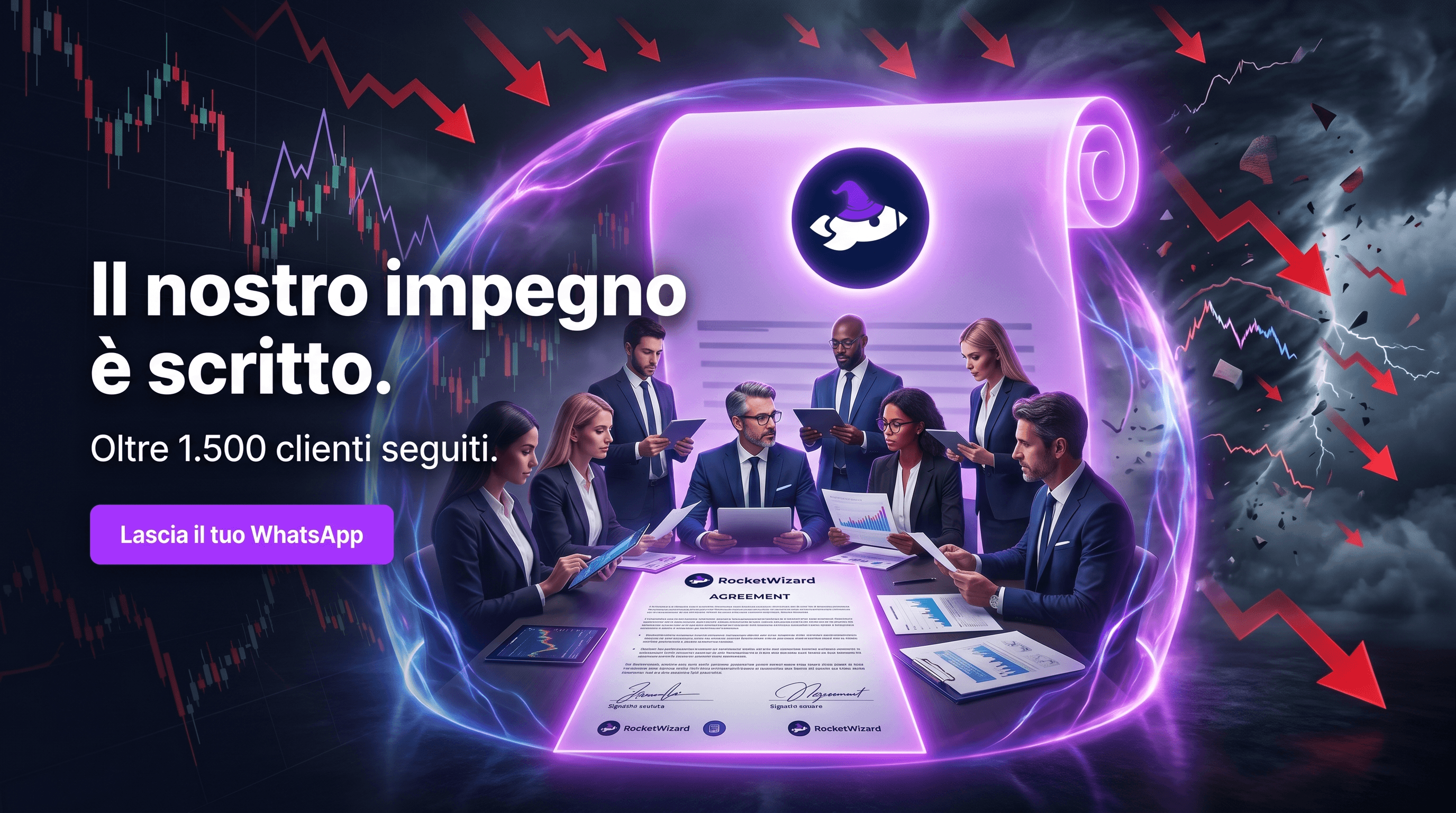 Team RocketWizard con accordo scritto